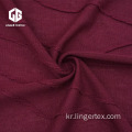 65/35 TR Jacquard Single Jersey Fabric Polyester Rayon